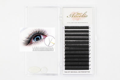 Volume Premade Fan YY Lashes Extensions 0.07mm