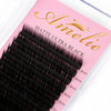 L Curl Matte Ultra Black Volume Lashes (16 rows)