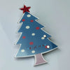 Acrylic Glass Trays Santa's smile Lash Tile Holder