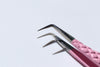 Amelie Pink Fiber Tip Tweezer Collection