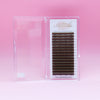 Premium Volume  Darker Brown Color Lashes