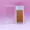 Premium Volume  Light Brown Color Lashes