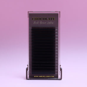 Chocolate Brown Color Lash Trays