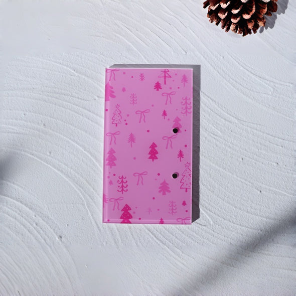 The Christmas Lash Edit Acrylic Glass Trays Lash Tile Holder