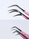 Amelie Tweezer DUO kit Pink Fiber Tip Collection