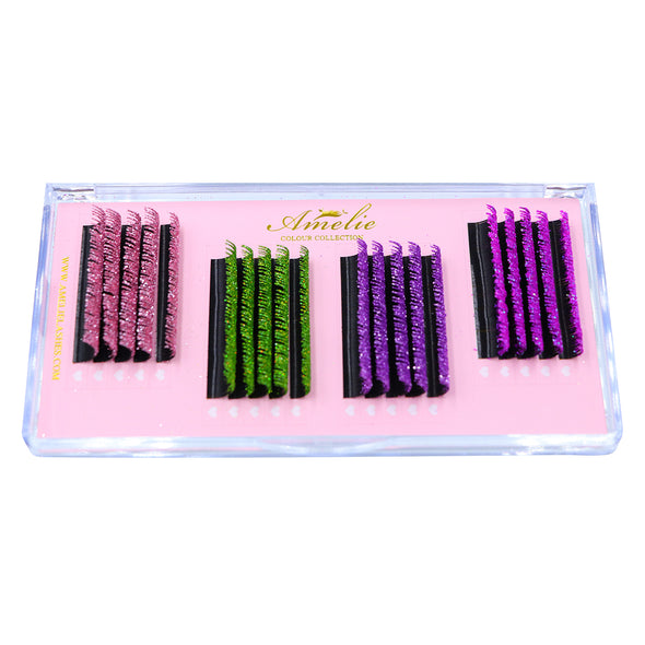 Glitter Sparkler Lashes Large Tray (20 rows)