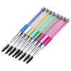 Crystal Rhinestone Handle Lash Mascara Brushes (Random Color)