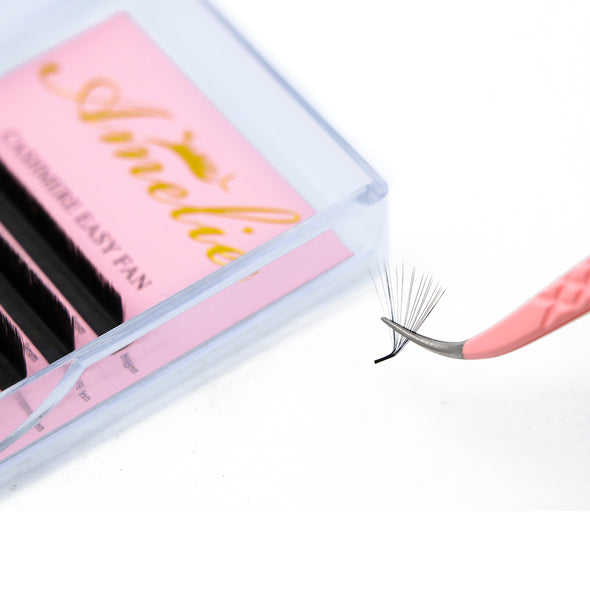 L Curl 0.03 Cashmere Easy Fan Lashes