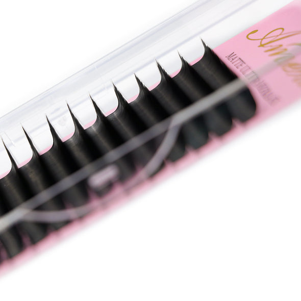 M Curl Matte Ultra Black Volume Lashes (16 rows)