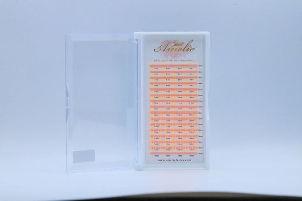 Neon Orange Color Spikes Lashes