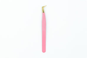 AM-001 Pink Diamond Dust Mega Volume Lash Tweezers