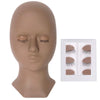 Training Mannequin With 6 Pcs Eyelids