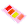 UV Ombre Color Volume Lashes Large Tray (20 rows)