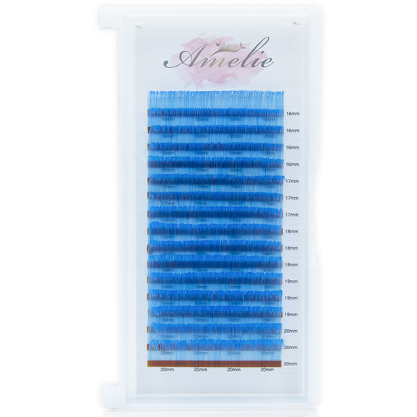 Premium Volume Light Blue Volume Lashes